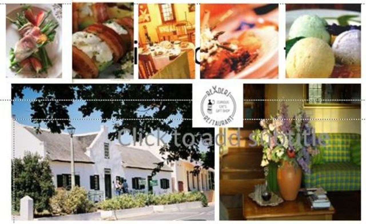 Wittedrift Manor House Hotel Tulbagh Luaran gambar